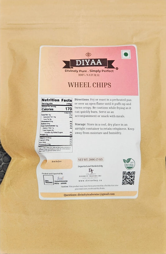 Diyaa Fryums (Wheel Chips) -  200 gm