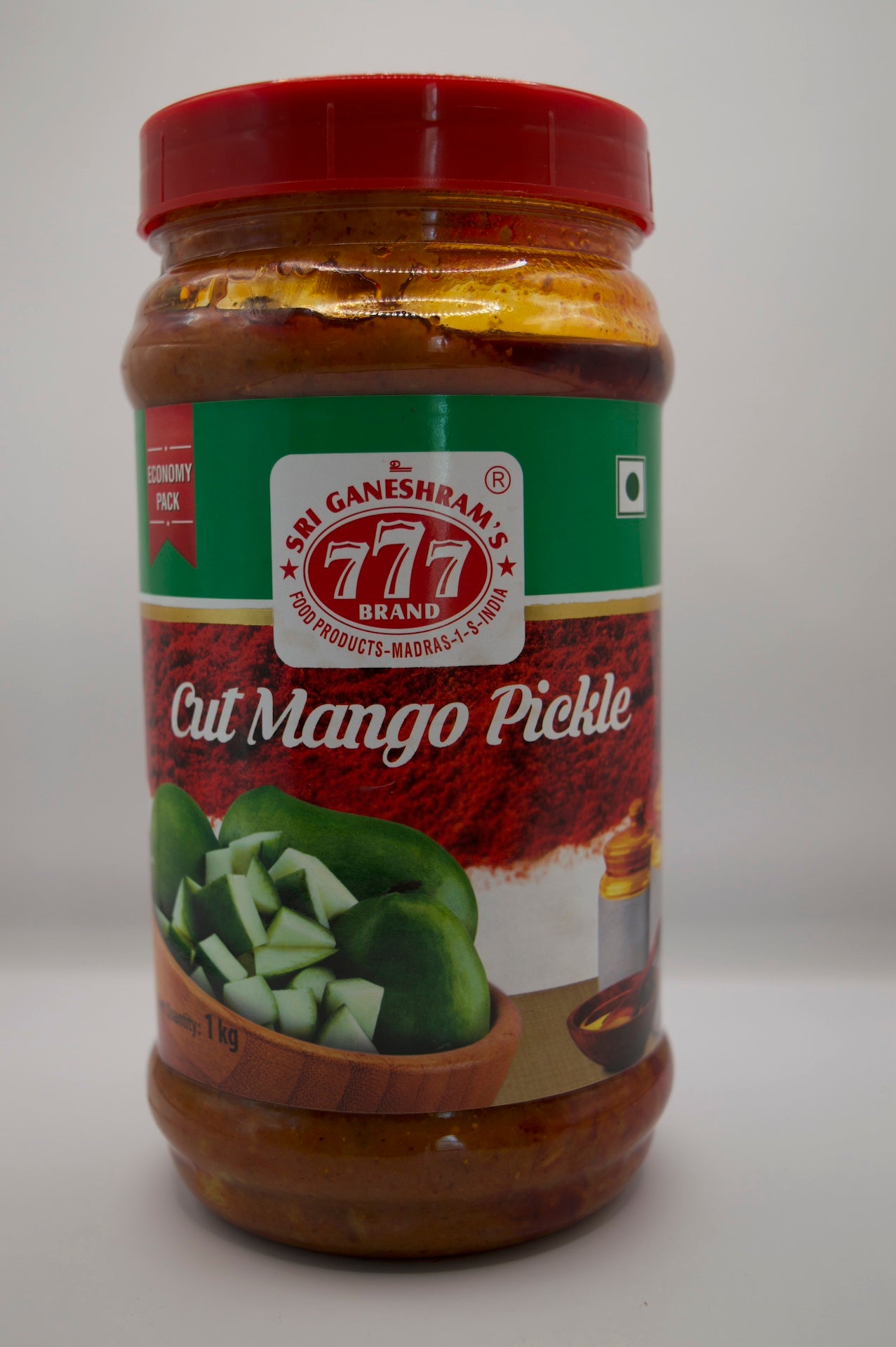 777 Cut Mango Pickle - 1 kg