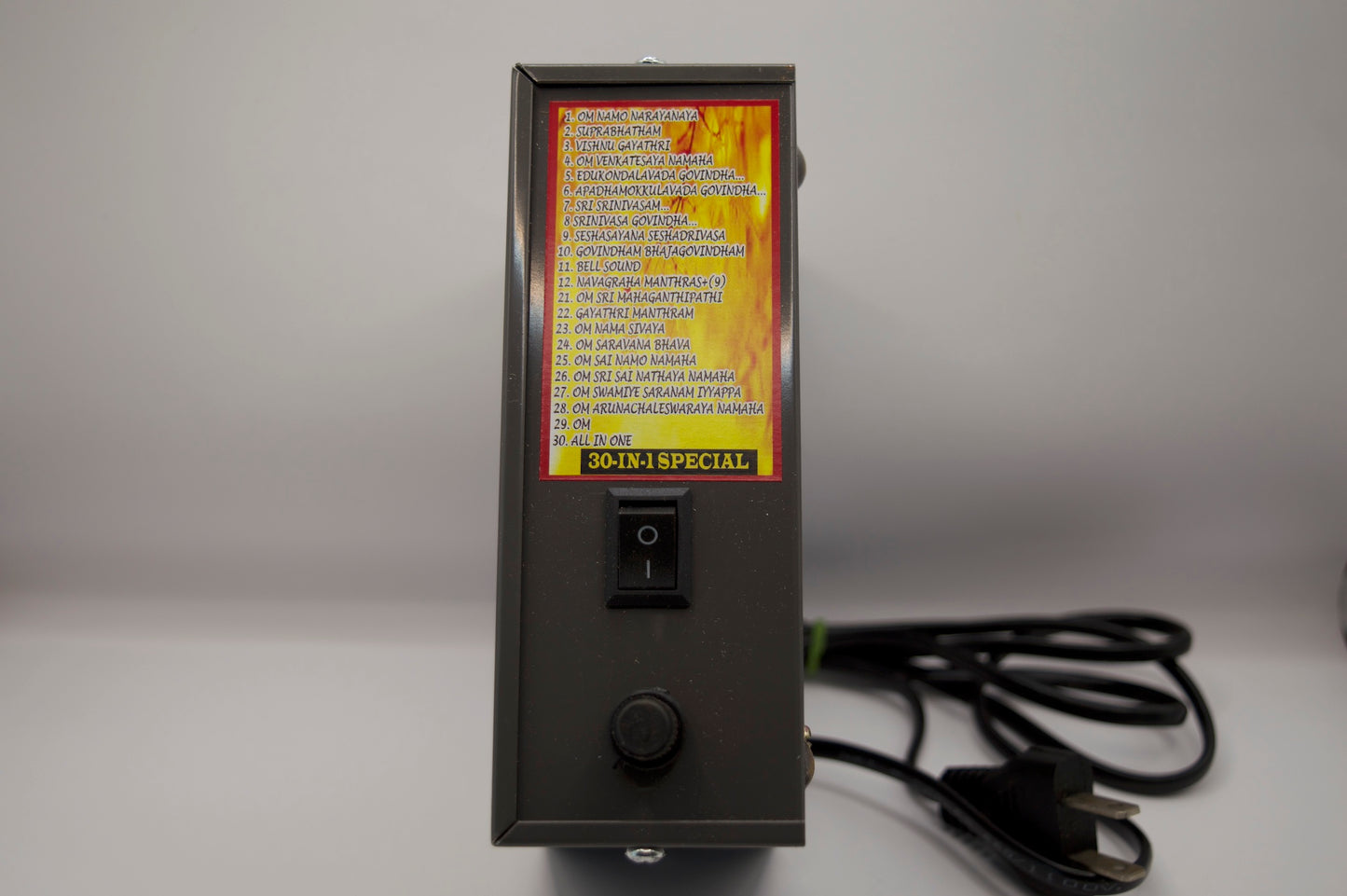 Chanting Box - 30 in 1 (110 V - for Canada/US)