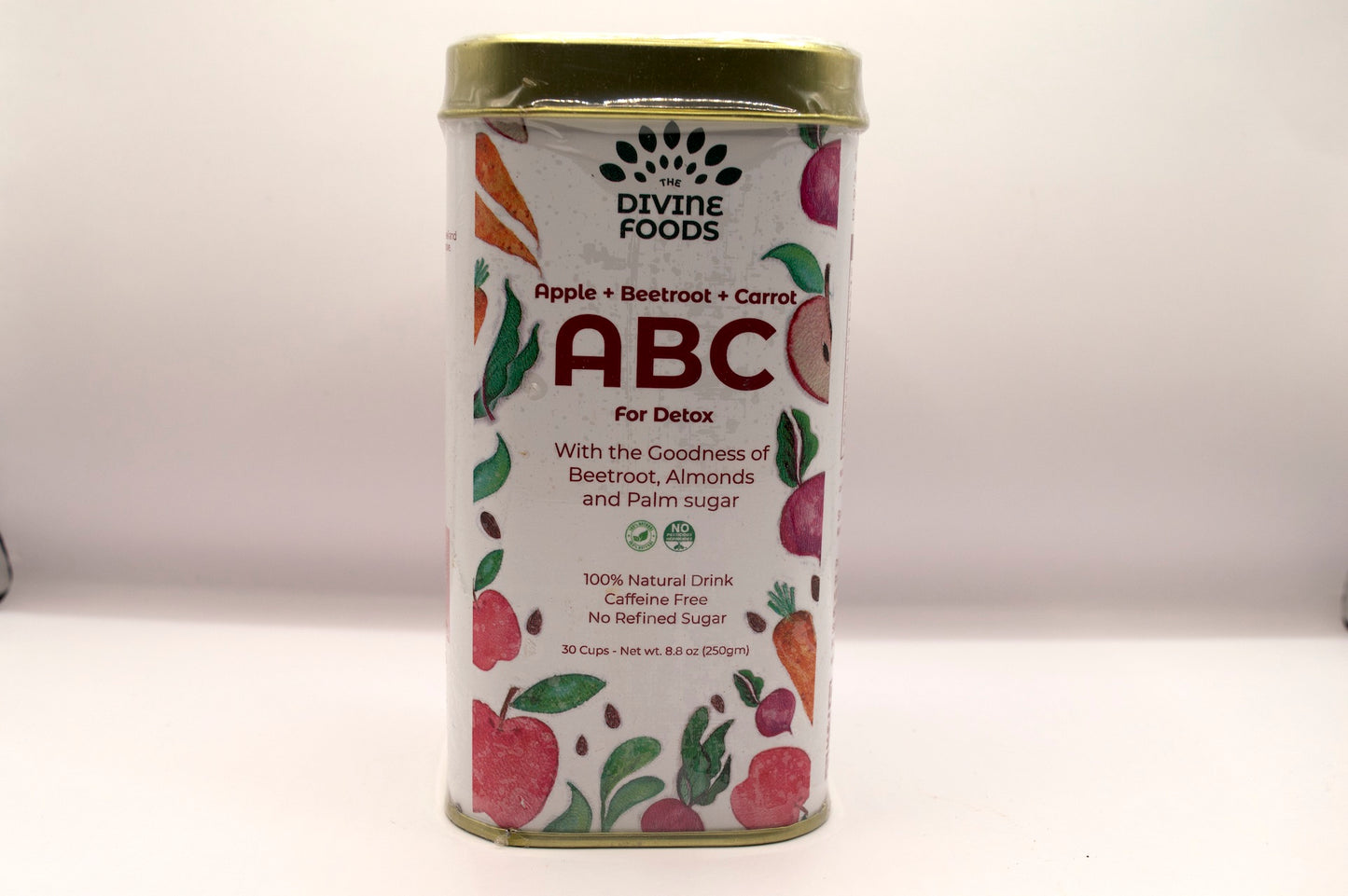 Divine Foods ABC (Apple, Beetroot & Carrot) Milk Mix - 250 gm