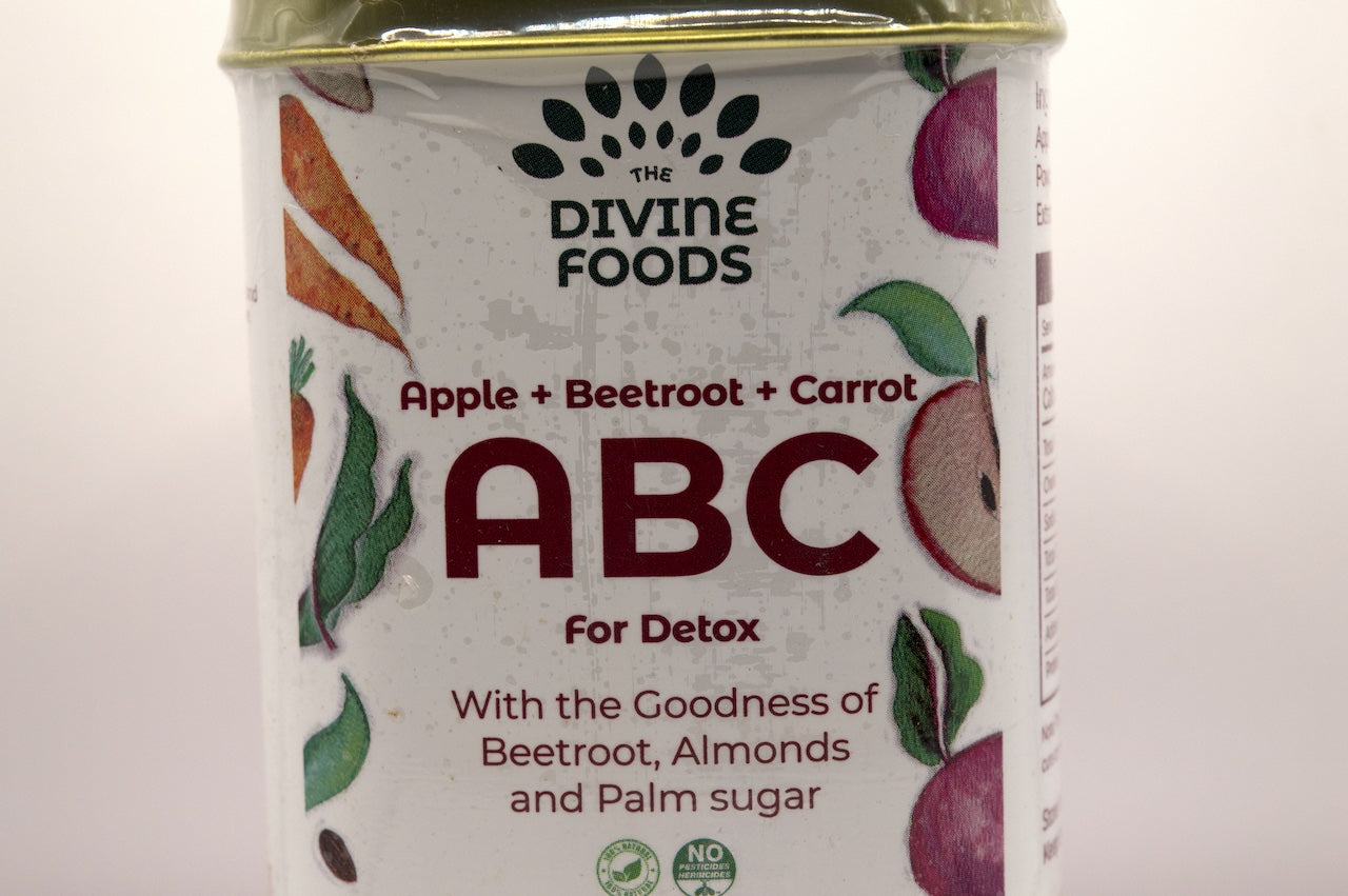 Divine Foods ABC (Apple, Beetroot & Carrot) Milk Mix - 250 gm