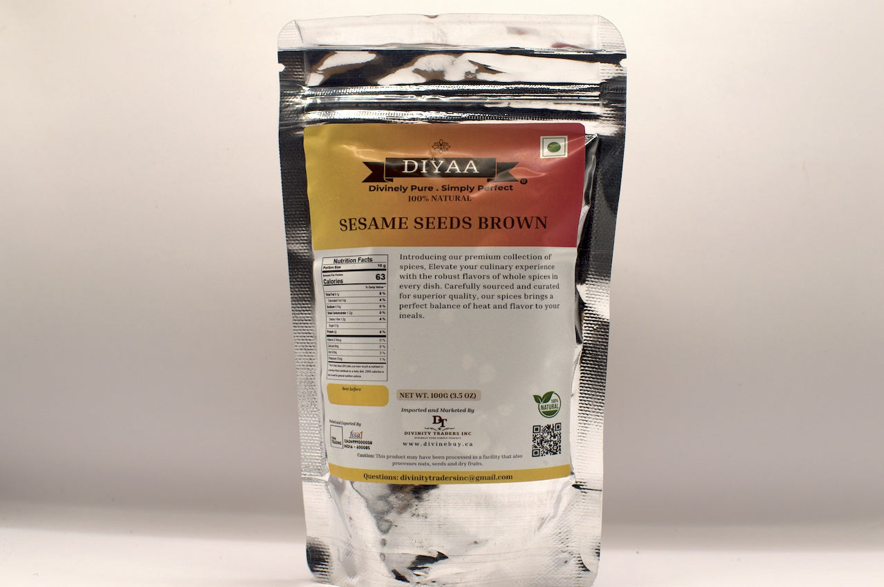 Diyaa Sesame seeds - White (எள்) - 100 gm