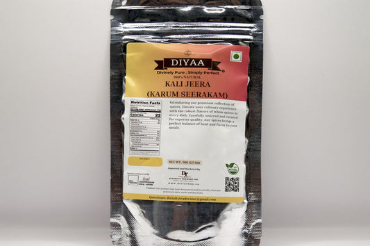 Diyaa Black Cumin (Kala Jeera)கருஞ்சீரகம் - 50 gm