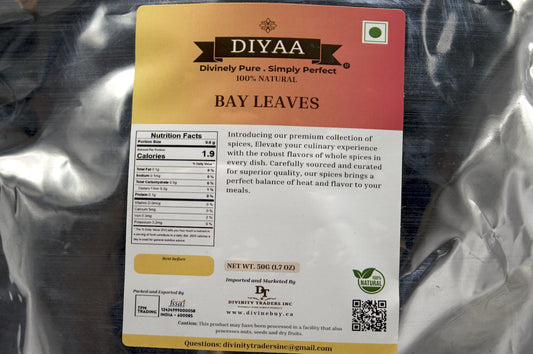 Diyaa Bay leaves (பிரியாணி இலை) - 50 gm
