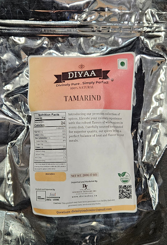 Diyaa Tamarind (Seedless) - 200 gm