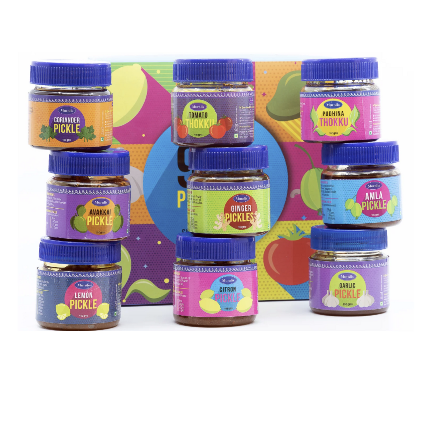 Muralis 9 in 1 Variety Pickles Combo