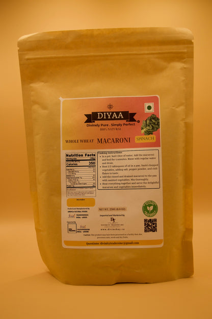 Diyaa Spinach Macaroni - 250 gm