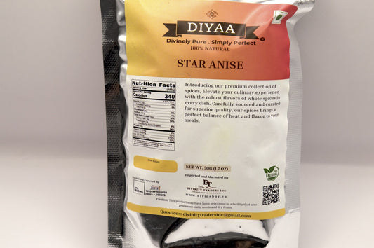 Diyaa Star Anise (அன்னாசிப் பூ) - 25 gm