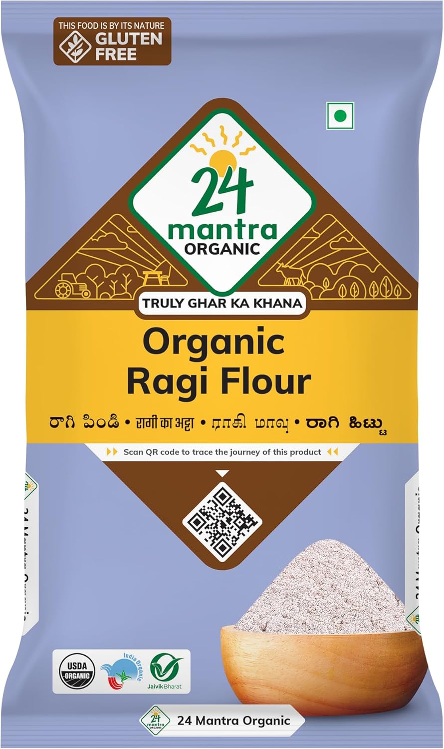 24 Mantra Organic Ragi Flour 500g